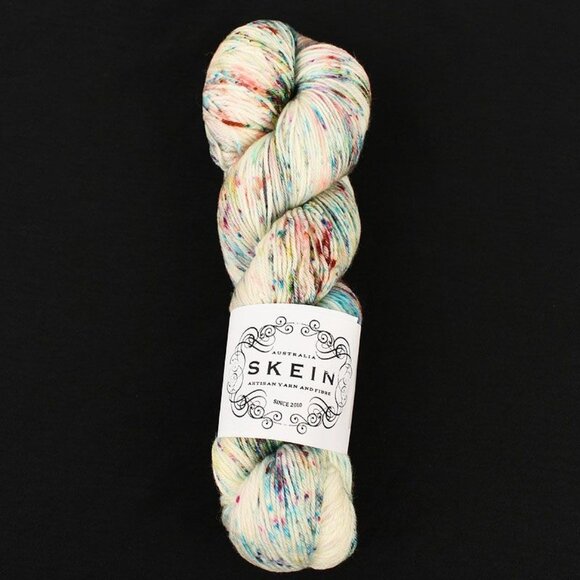 Skein Australia Top Draw Sock Yarn Superwash Merino Nylon 437 Yards Milky Way - Picture 1 of 3